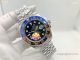 Copy Rolex GMT-Master II Blue Brown Bezel Stainless Steel Watch 40mm NEW Jubilee Strap (5)_th.jpg